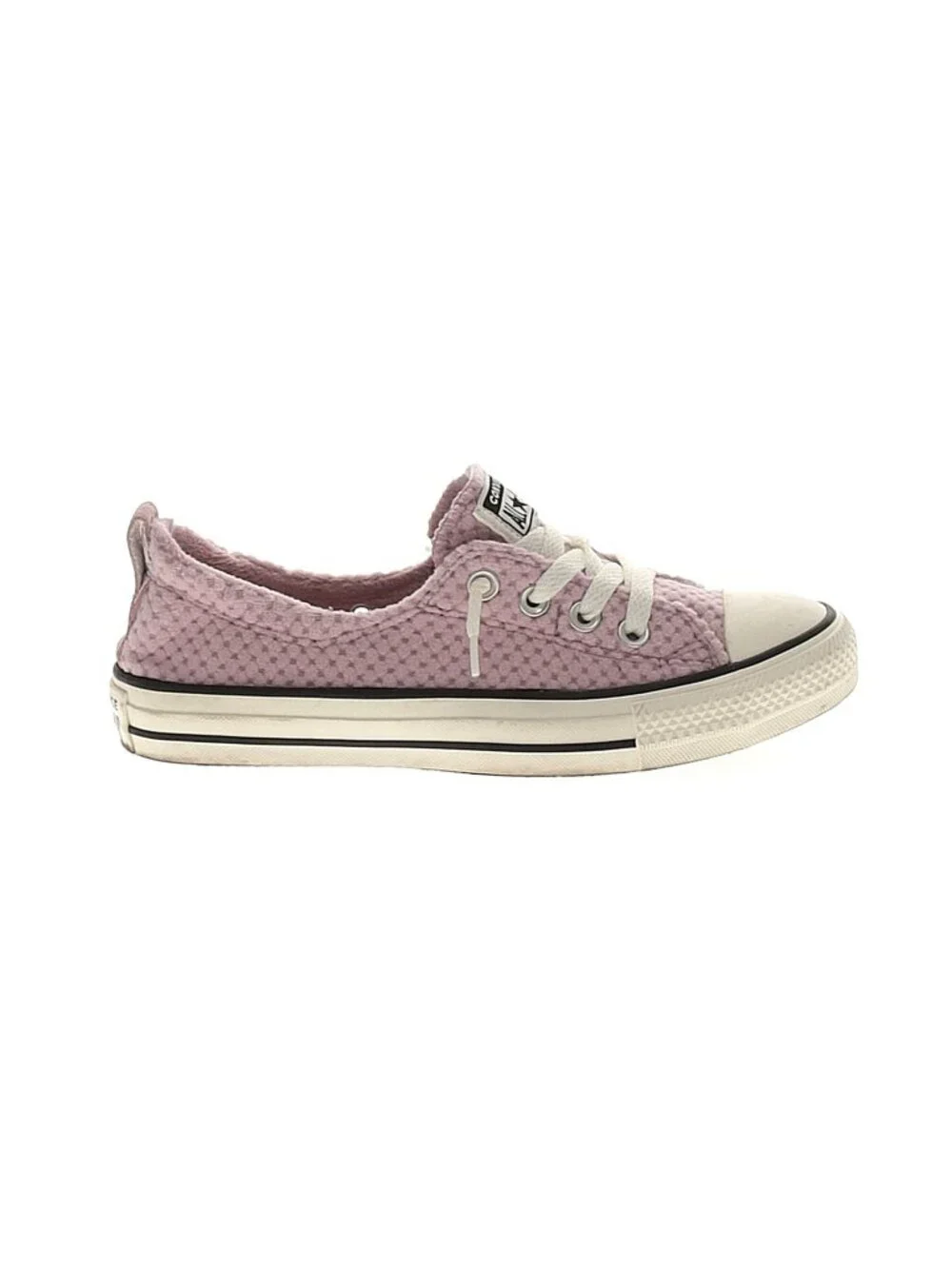 Lavender Converse, size 7 EUC - Picture 2 of 2